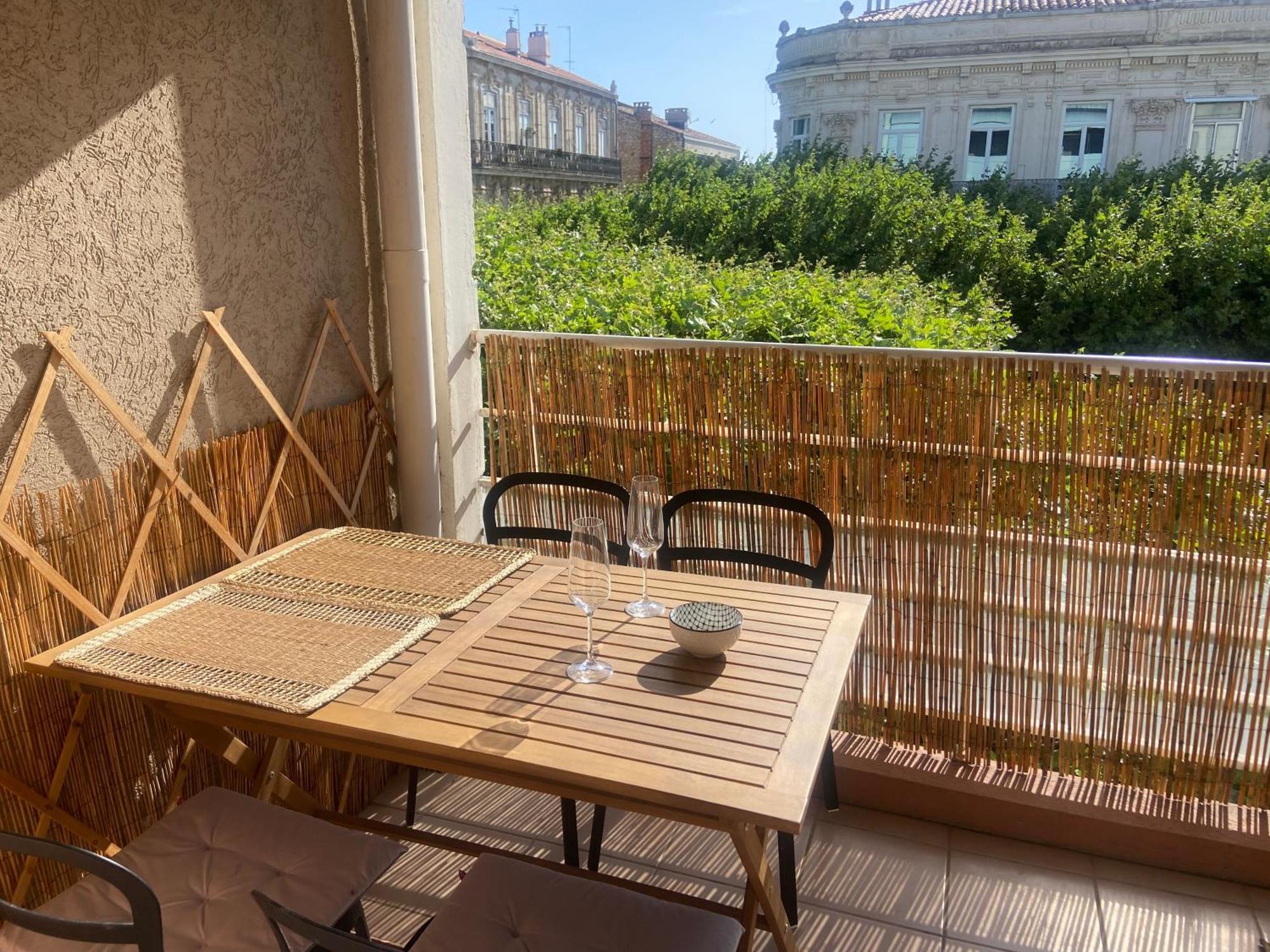 Charmant Appartement Central Terrasse Proche Gare แซ็ต ภายนอก รูปภาพ